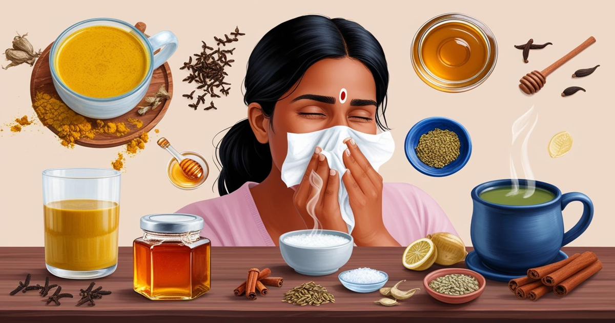 10 Ayurvedic Home Remedies for Cold and Cough