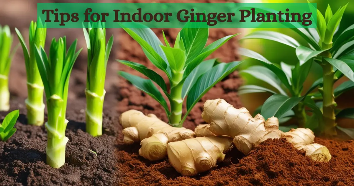 Indoor Ginger Planting: Tips for Year-Round Harvest